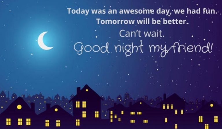 Good Night Messages For Friends 768x446 